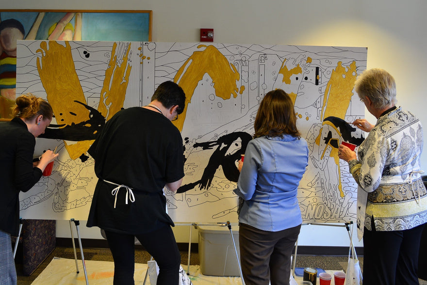 BE HERD! | VCU Fall Homecoming Paint By Numbers Experience.