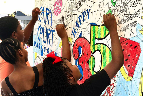 Paint by Numbers Experience at the 35th Anniversary of the Watermelon Festival