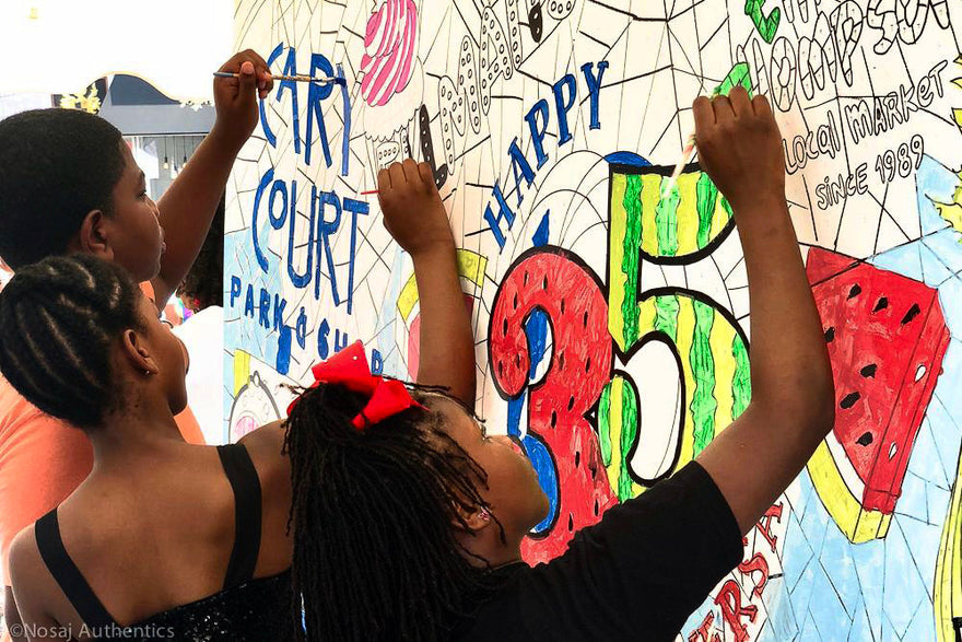 Paint by Numbers Experience at the 35th Anniversary of the Watermelon Festival