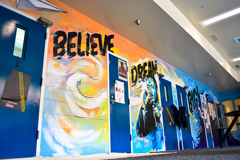 ART.Life.Style Mural at the Richmond Juvenile Detention Center