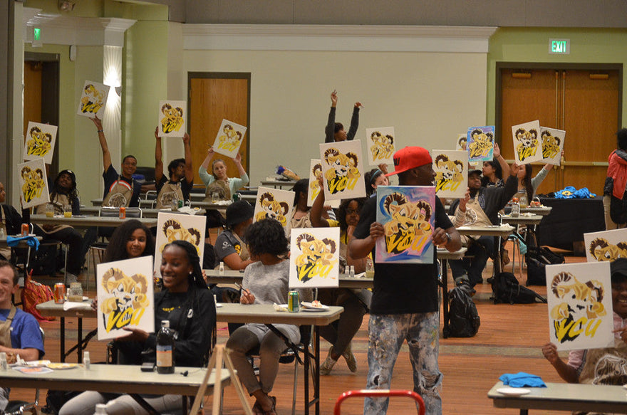 Nosaj Authentics Arts & Craft University for VCU's Ram Spirit Week