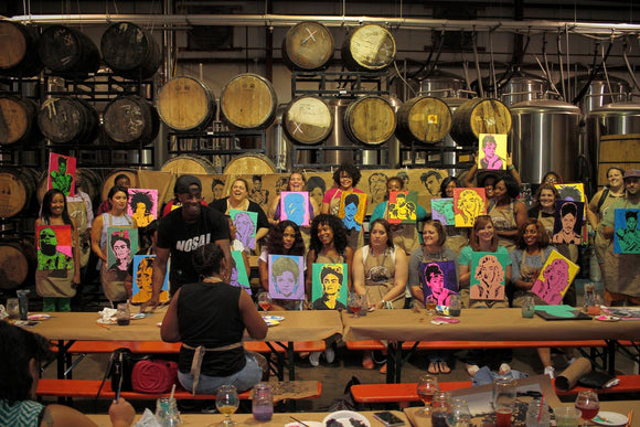Arts & Craft Events | Redefining the Paint & Sip Experience