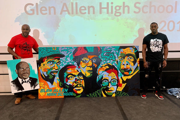 Glen Allen High Seniors Make Their Mark with PxN Experience for Black History Month
