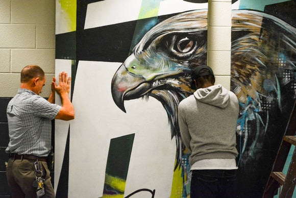 Hawks Hallway | A Bold New Focal Point for Hanover High School