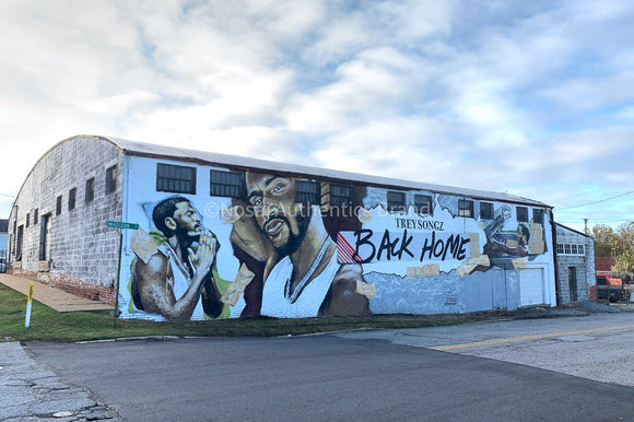 Back Home in Petersburg | Trey Songz Mural by J Ford The Artist