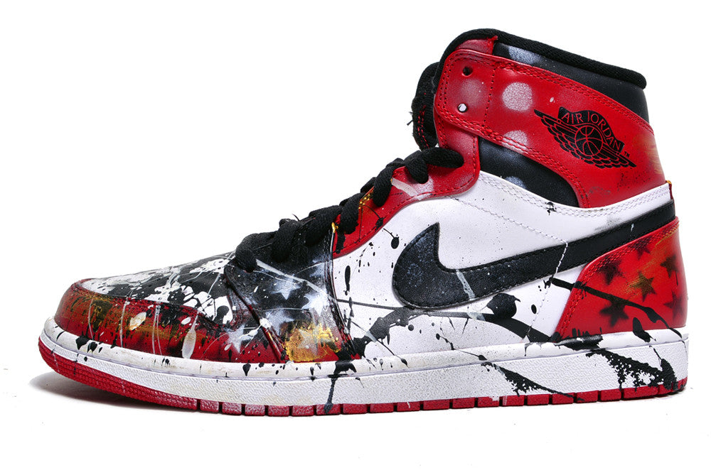 Retro Jordan Hand-painted by Jason Ford