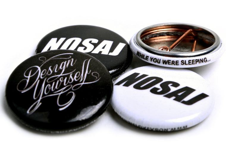 Collectable Nosaj Buttons