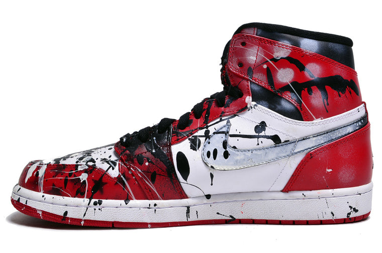 Retro Jordan 1 Hand-painted by Jason Ford